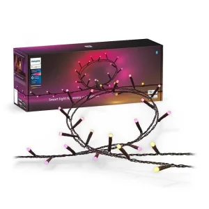 Luminaires Philips Luminaires Extérieurs Connectes>Guirlande Philips Hue Festavia Led Noir, 500 Lumieres, Changeur De Couleurs