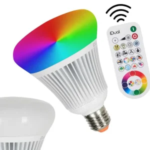 Idual Idual> E27 Led Rgb 16 Watt 2200-6500 Kelvin 806 Lumen Avec Telecommande