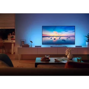 Luminaires Philips Philips Hue>Kit De Base Double Philips Hue Ambiance White & Color Play Lightbar Led Noir, Blanc, 2 Lumieres, Changeur De Couleurs