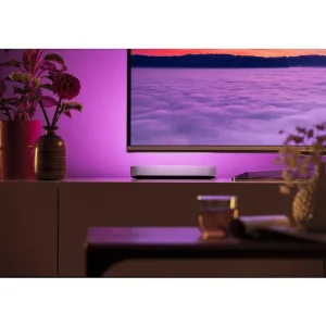 Luminaires Philips Philips Hue>Kit De Base Double Philips Hue Ambiance White & Color Play Lightbar Led Noir, Blanc, 2 Lumieres, Changeur De Couleurs