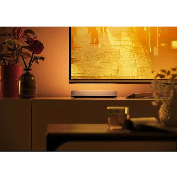 Luminaires Philips Philips Hue>Kit De Base Double Philips Hue Ambiance White & Color Play Lightbar Led Noir, Blanc, 2 Lumieres, Changeur De Couleurs