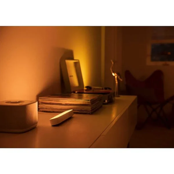 Luminaires Philips Philips Hue>Kit De Base Double Philips Hue Ambiance White & Color Play Lightbar Led Noir, Blanc, 2 Lumieres, Changeur De Couleurs