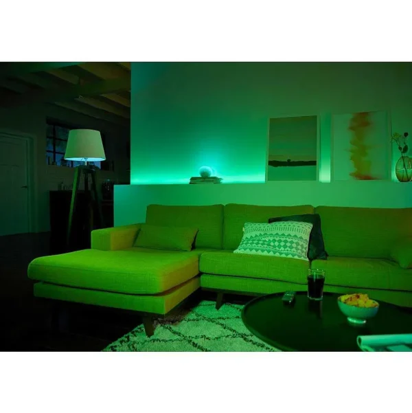 Luminaires Philips Rubans Led>Kit D'Extension Philips Hue Ambiance White & Color Lightstrip Plus Led, 1 Lumiere, Changeur De Couleurs