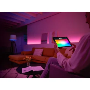 Luminaires Philips Rubans Led>Kit D'Extension Philips Hue Ambiance White & Color Lightstrip Plus Led, 1 Lumiere, Changeur De Couleurs