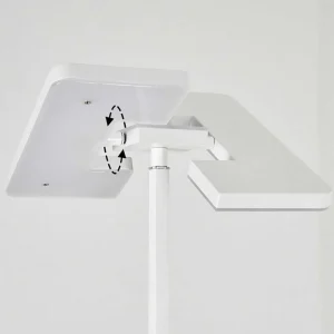 hofstein Lampadaires Et Lampadaires A Vasque>Lampadaire A Vasque Janze Led Blanc, 2 Lumieres