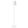 Luminaires Faro Barcelona Luminaires Extérieurs Avec Prise>Lampadaire D'Exterieur Faro Barcelona Toc Led Blanc, 1 Lumiere