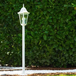 hofstein Balises Lumineuses>Lampadaire Exterieur Bristol Blanc, 1 Lumiere