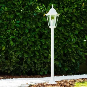 hofstein Balises Lumineuses>Lampadaire Exterieur Bristol Blanc, 1 Lumiere