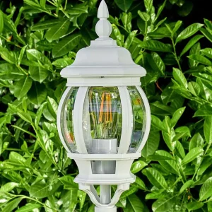 hofstein Balises Lumineuses>Lampadaire Exterieur Lentua Blanc, 1 Lumiere