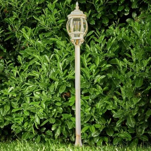 hofstein Balises Lumineuses>Lampadaire Exterieur Lentua Or, 1 Lumiere