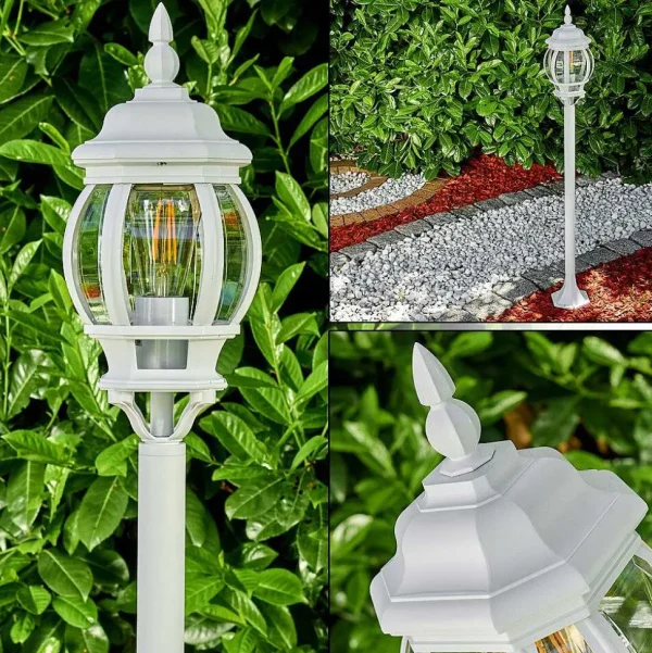 hofstein Balises Lumineuses>Lampadaire Exterieur Lentua Blanc, 1 Lumiere