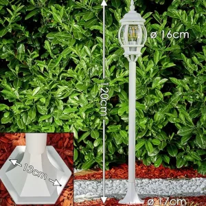 hofstein Balises Lumineuses>Lampadaire Exterieur Lentua Blanc, 1 Lumiere