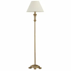 Luminaires Ideallux Luminaires Antiques>Lampadaire Ideal Lux Dora Or, 1 Lumiere