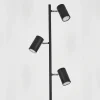 hofstein Lampadaires Et Lampadaires A Vasque>Lampadaire Javel Chrome, Noir, 3 Lumieres