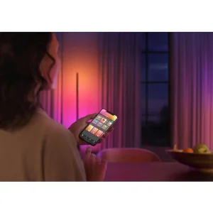 Luminaires Philips Philips Hue>Lampadaire Philips Hue Gradient Signe Led Noir, 1 Lumiere