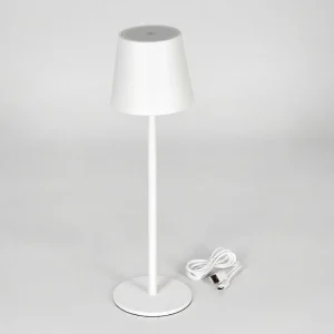 hofstein Lampes Rechargeables Et Lampes À Piles>Lampe A Poser Allen Led Blanc, 1 Lumiere