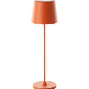 Luminaires Brilliant Lampes Rechargeables Et Lampes À Piles>Lampe A Poser Brilliant Kaami Led Orange, 1 Lumiere