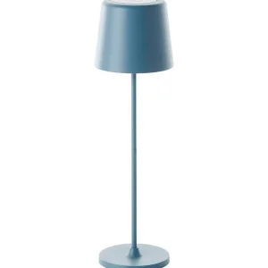 Luminaires Brilliant Lampes Rechargeables Et Lampes À Piles>Lampe A Poser Brilliant Kaami Led Bleu, 1 Lumiere