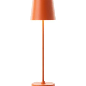 Luminaires Brilliant Lampes Rechargeables Et Lampes À Piles>Lampe A Poser Brilliant Kaami Led Orange, 1 Lumiere