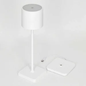 hofstein Lampes Rechargeables Et Lampes À Piles>Lampe A Poser Cajas Led Blanc, 1 Lumiere