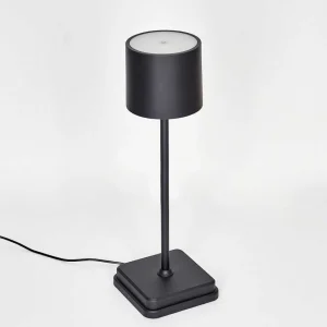 hofstein Lampes Rechargeables Et Lampes À Piles>Lampe A Poser Cajas Led Noir, 1 Lumiere