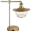 Luminaires Globo Lighting Luminaires Antiques>Lampe A Poser Globo Nevis Bronze, 1 Lumiere