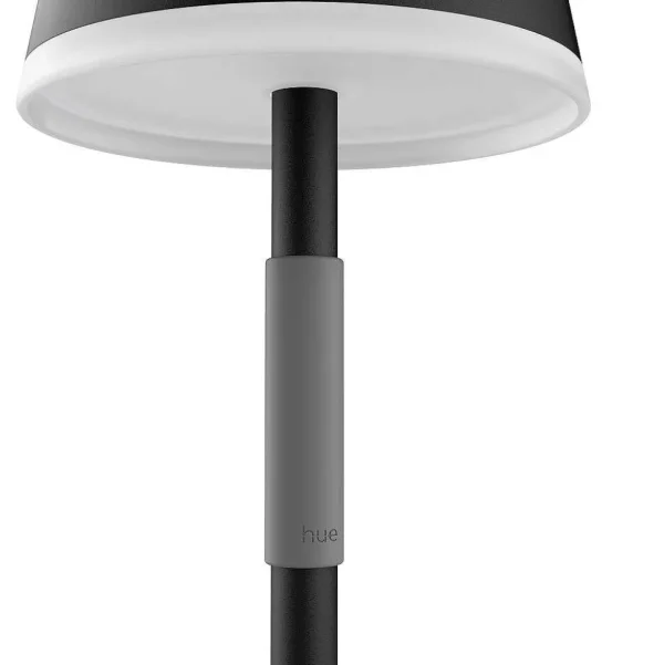 Luminaires Philips Lampes Rechargeables Et Lampes À Piles>Lampe A Poser Philips Hue Go Led Gris, Noir, 1 Lumiere, Changeur De Couleurs