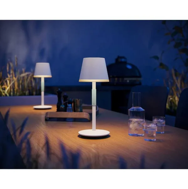 Luminaires Philips Lampes Rechargeables Et Lampes À Piles>Lampe A Poser Philips Hue Go Led Vert, Blanc, 1 Lumiere, Changeur De Couleurs