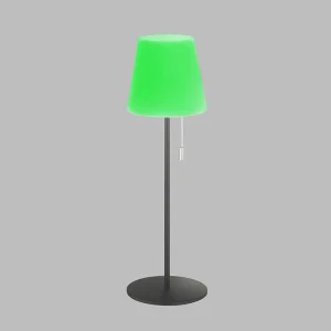 SCHÖNER WOHNEN-Kollektion Lampes Rechargeables Et Lampes À Piles>Lampe A Poser Schoner Wohnen-Kollektion Talent Led Anthracite, 1 Lumiere, Telecommandes, Changeur De Couleurs