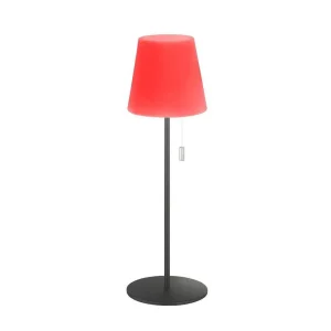 SCHÖNER WOHNEN-Kollektion Lampes Rechargeables Et Lampes À Piles>Lampe A Poser Schoner Wohnen-Kollektion Talent Led Anthracite, 1 Lumiere, Telecommandes, Changeur De Couleurs