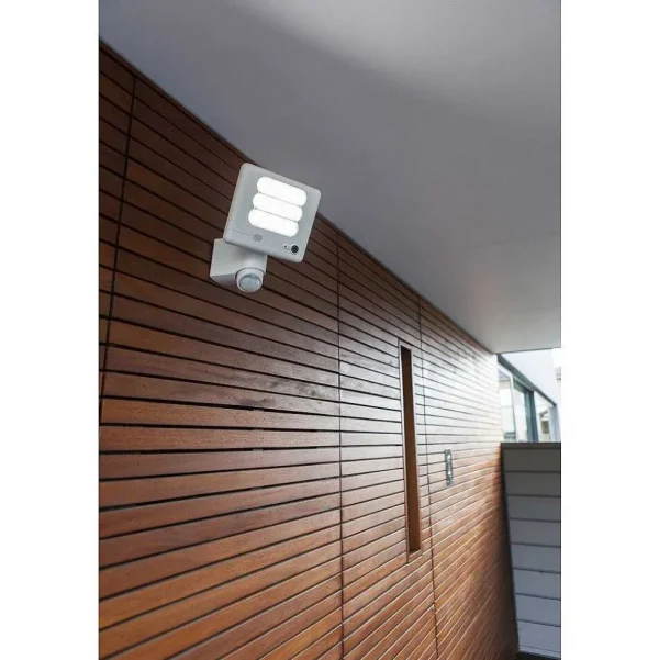 Luminaires Lutec Divers>Lampe Avec Camera Lutec Esa Led Blanc, 1 Lumiere, Detecteur De Mouvement