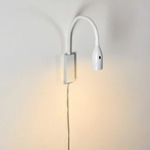 hofstein Divers>Lampe De Chevet Alsea Led Blanc, 1 Lumiere, Detecteur De Mouvement