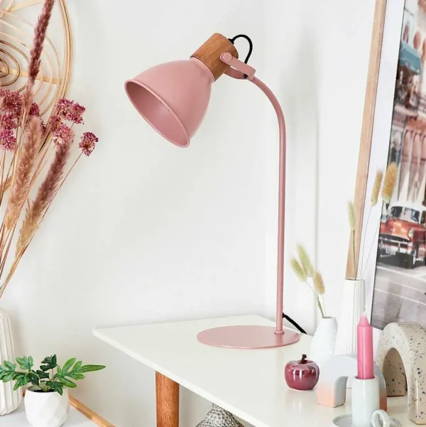 hofstein Lampes À Poser>Lampe De Table Chipou Rose, Rose, 1 Lumiere