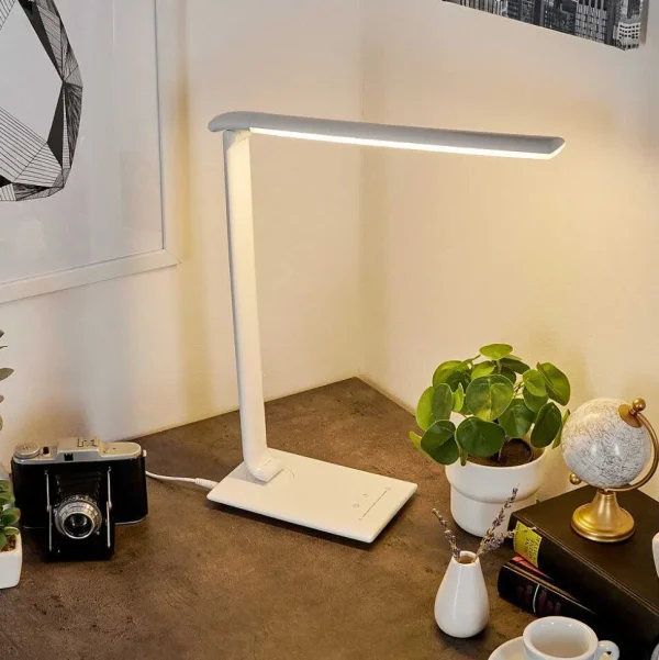 hofstein Lampes À Poser>Lampe De Table Chozendo Led Blanc, 1 Lumiere