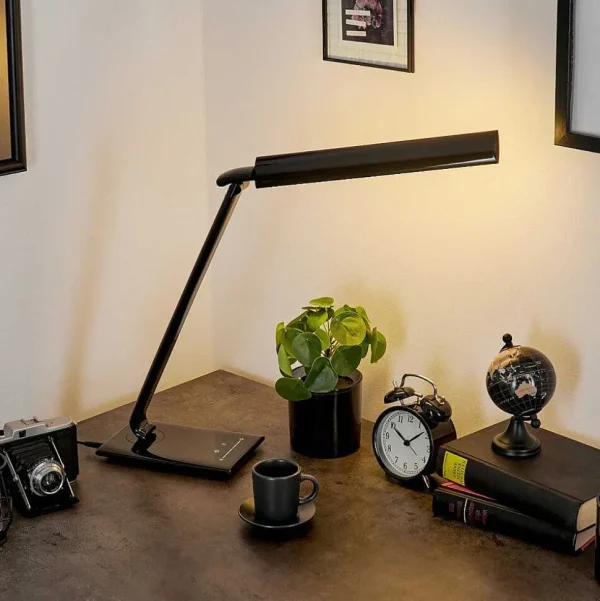 hofstein Lampes À Poser>Lampe De Table Chozendo Led Noir, 1 Lumiere