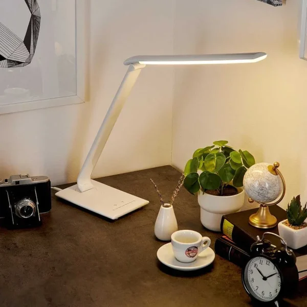 hofstein Lampes À Poser>Lampe De Table Chozendo Led Blanc, 1 Lumiere