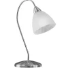 Luminaires Eglo Luminaires Antiques>Lampe De Table Eglo Pasto Nickel Mat, 1 Lumiere