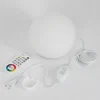 Idual Luminaires Extérieurs Connectes>Lampe De Table Dahlia Led Nickel Mat, 1 Lumiere, Telecommandes, Changeur De Couleurs