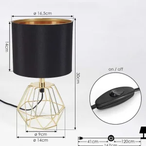 hofstein Luminaires Orientaux>Lampe De Table Marang Laiton, 1 Lumiere