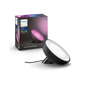 Luminaires Philips Philips Hue>Lampe De Table Philips Hue Bloom Led Noir, 1 Lumiere, Changeur De Couleurs