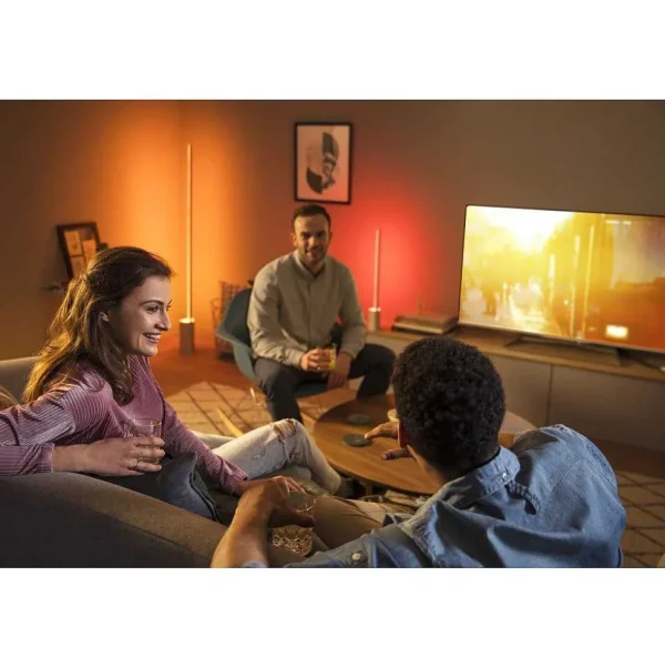 Luminaires Philips Philips Hue>Lampe De Table Philips Hue Gradient Signe Led Blanc, 1 Lumiere, Changeur De Couleurs