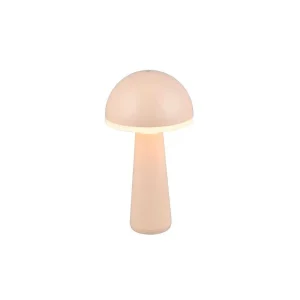 Luminaires Reality Lampes Rechargeables Et Lampes À Piles>Lampe De Table Reality Fungo Led Beige, 1 Lumiere