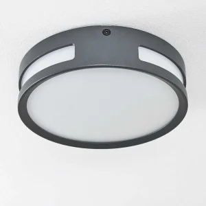 hofstein Plafonniers Extérieurs>Lampe D'Exterieur Chiavari Led Anthracite, 1 Lumiere