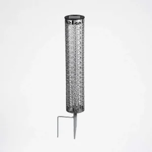 hofstein Lampes Solaires>Lampe Solaire Hankinson Led Gris, Noir, Argente, 1 Lumiere