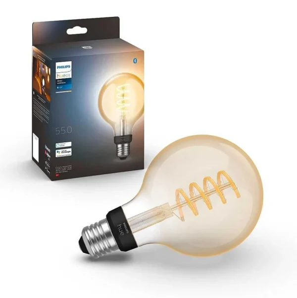 Luminaires Philips Ampoules Led>Led E27 7 Watt 2200 - 4500 Kelvin 550 Lumen Philips Hue White Ambiance