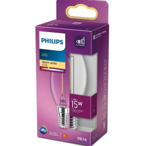 Luminaires Philips Ampoules E14>Led E14 15 Watt 2700 Kelvin 136 Lumen Philips