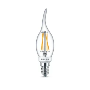 Luminaires Philips Ampoules E14>Led E14 3,4 Watt 2200-2700 Kelvin 475 Lumen Philips