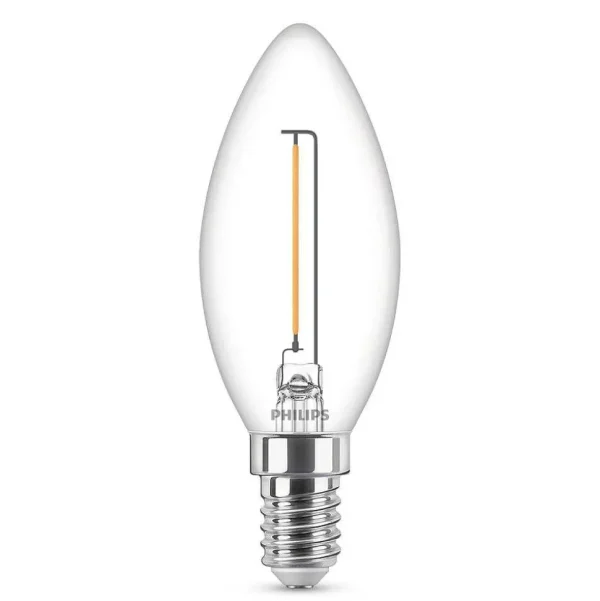 Luminaires Philips Ampoules E14>Led E14 15 Watt 2700 Kelvin 136 Lumen Philips