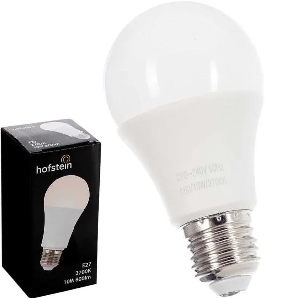 hofstein Ampoules Led>Led E27 10W 2700 Kelvin 800 Lumen