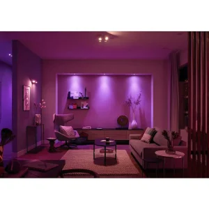 Luminaires Philips Ampoules Led>Led Gu10 4,3 Watt 2000 - 6500 Kelvin 230 Lumen Philips Hue White & Color Ambiance